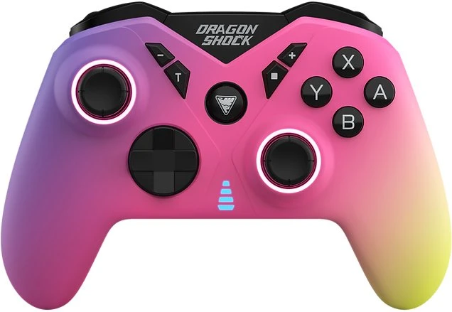 Carruzzo Dragonshock Nebula Ultimate Multi spalvos „Bluetooth“ Žaidimų pultelis Nintendo Switch