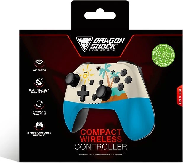 „Pad Canyon Dragonshock Poptop Wireless“ ausinės „The Island Switch“ (DSCNSW-TI)