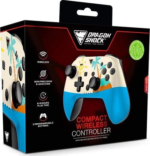 „Pad Canyon Dragonshock Poptop Wireless“ ausinės „The Island Switch“ (DSCNSW-TI)