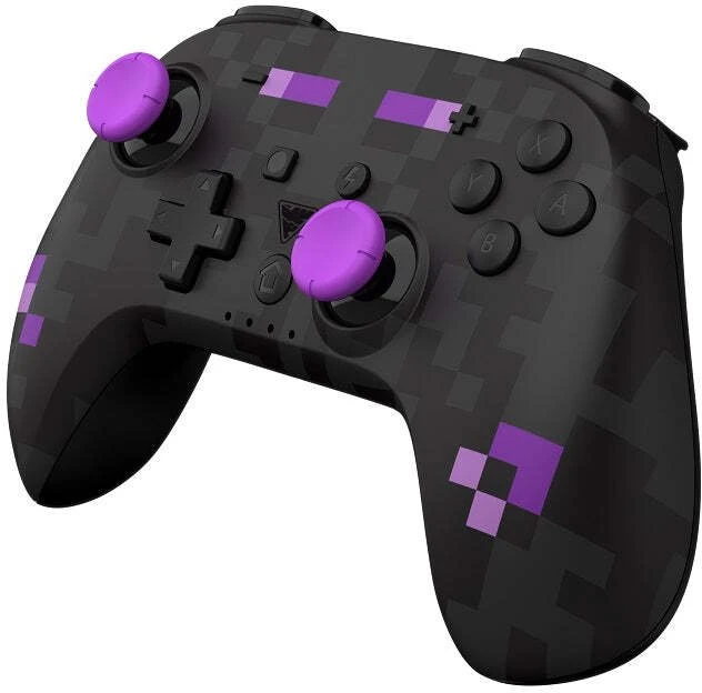 Carruzzo Dragonshock PopTop Juoda, Violetinė „Bluetooth“ Žaidimų pultelis Analoginis / skaitmeninis Nintendo Switch, PC