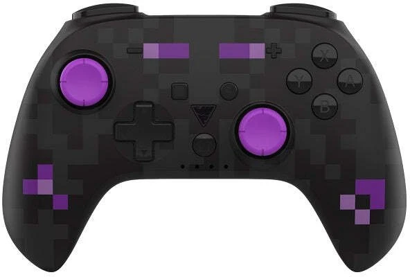 Carruzzo Dragonshock PopTop Juoda, Violetinė „Bluetooth“ Žaidimų pultelis Analoginis / skaitmeninis Nintendo Switch, PC