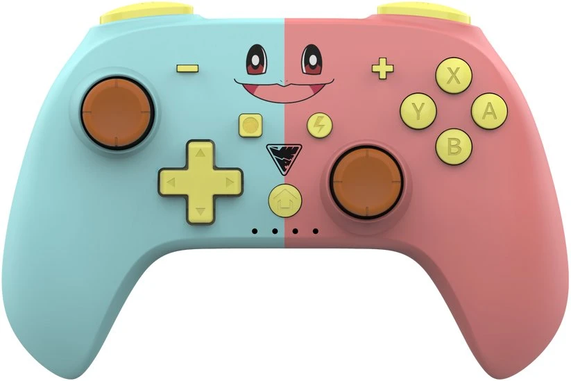 Carruzzo Dragonshock PopTop Mėlyna, Rožinė, Geltona, Ruda „Bluetooth“ Žaidimų pultelis Analoginis / skaitmeninis Nintendo Switch, PC