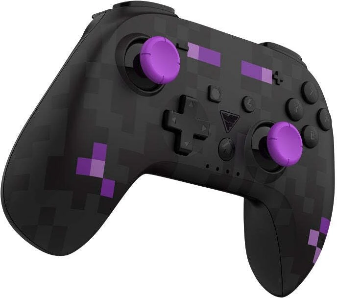 Carruzzo Dragonshock PopTop Juoda, Violetinė „Bluetooth“ Žaidimų pultelis Analoginis / skaitmeninis Nintendo Switch, PC