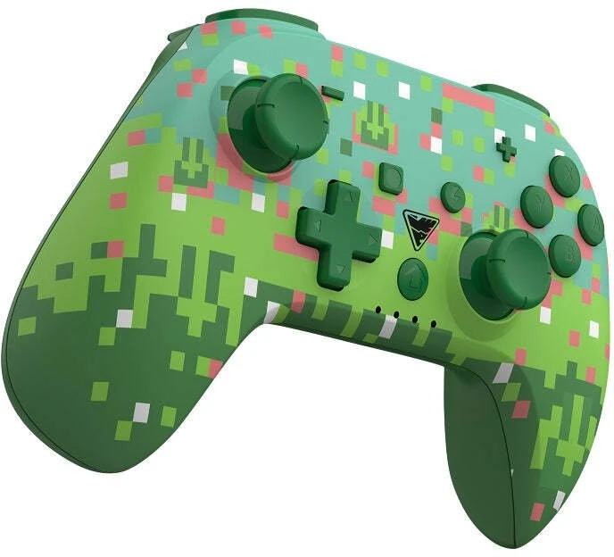 Carruzzo Dragonshock PopTop Žalia, Tamsiai Žalia, Rožinė, Balta „Bluetooth“ Žaidimų pultelis Analoginis / skaitmeninis Nintendo Switch, PC