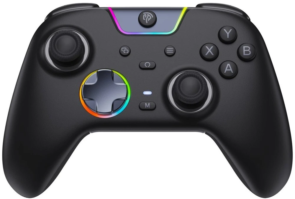 EasySMX belaidis žaidimų pultas su RGB apšvietimu, tinka PC, Switch, Android, iOS, X05PRO