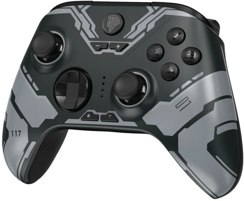 „EasySMX Pad“ belaidis kilimėlis „EasySMX X15“ kompiuteriui / „Switch“ / „iOS“ / „Android“ / „Steam Deck“, juodas