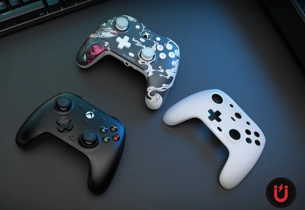 Laidinis žaidimų valdiklis GameSir G7 HE (baltas)
