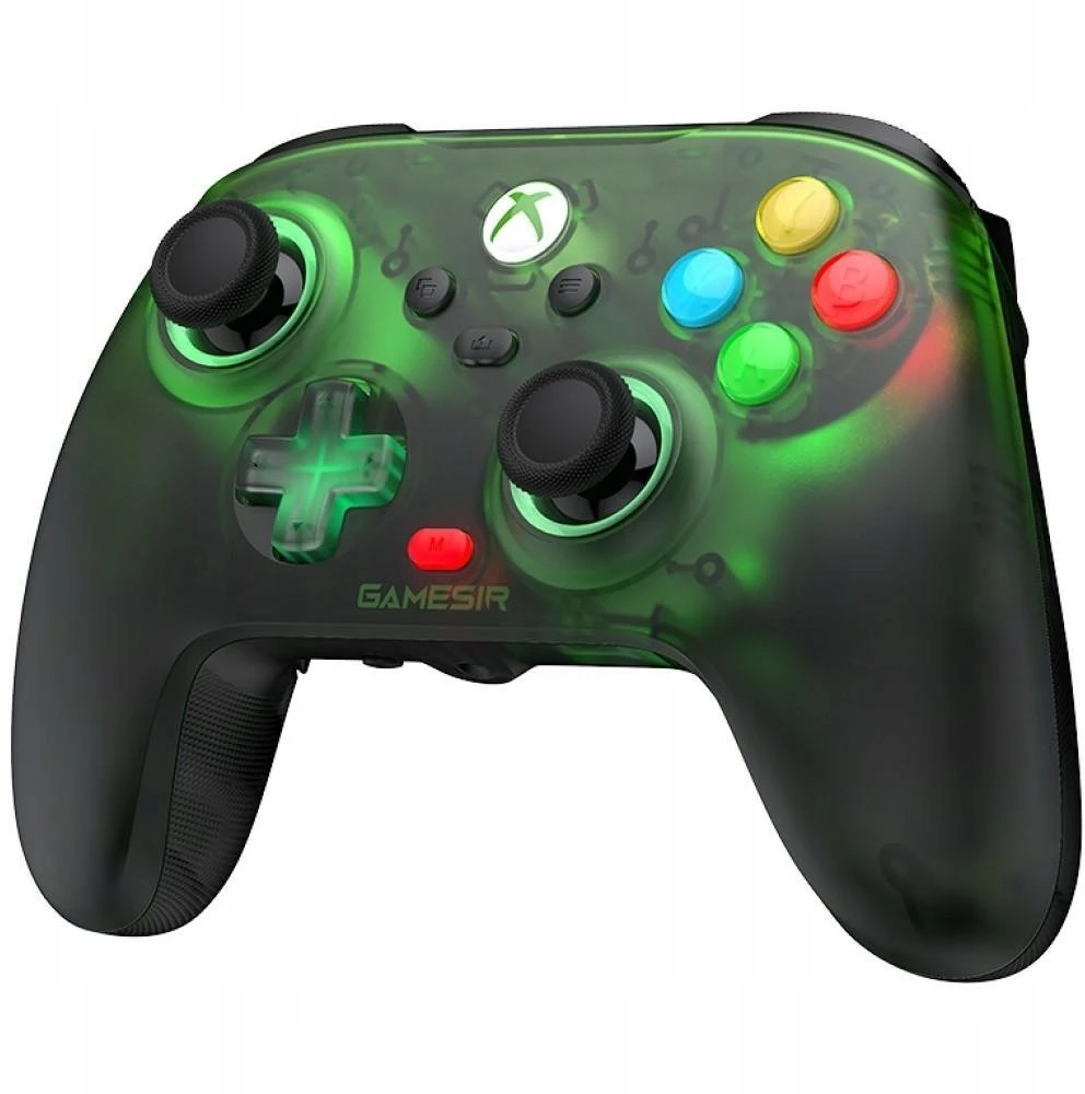 „GameSir T7 Pro“ daugiaplatformė žaidimų pultelis – „Retro Žalias“ (Hall efekto trigeriai), licencijuotas „XBOX“