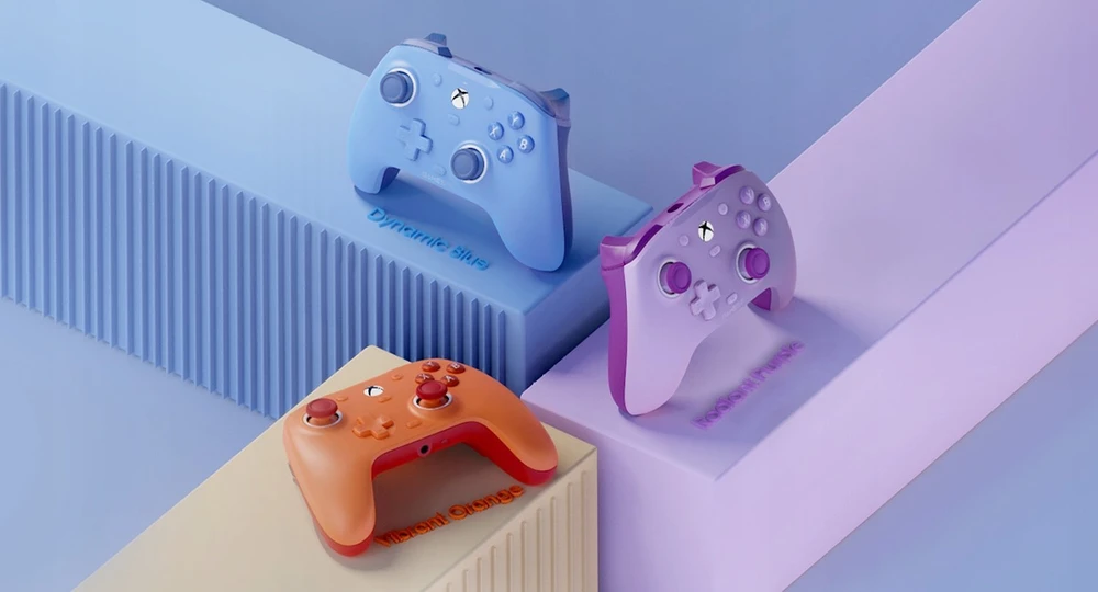 Laidinis žaidimų valdiklis GameSir G7 SE (violetinė)