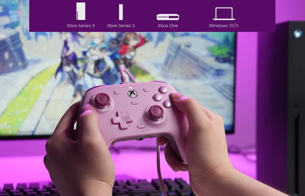Laidinis žaidimų valdiklis GameSir G7 SE (violetinė)