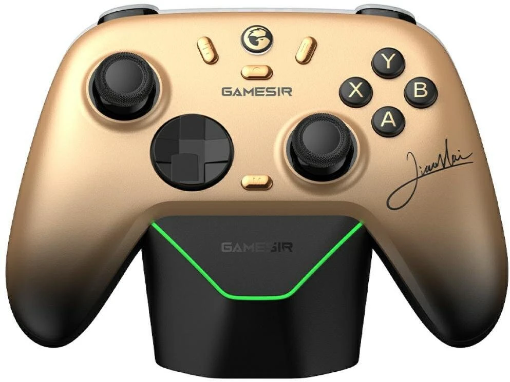 Uniwersalny kontroler do gier BluetoothGameSir Nova 2 Lite auksinė