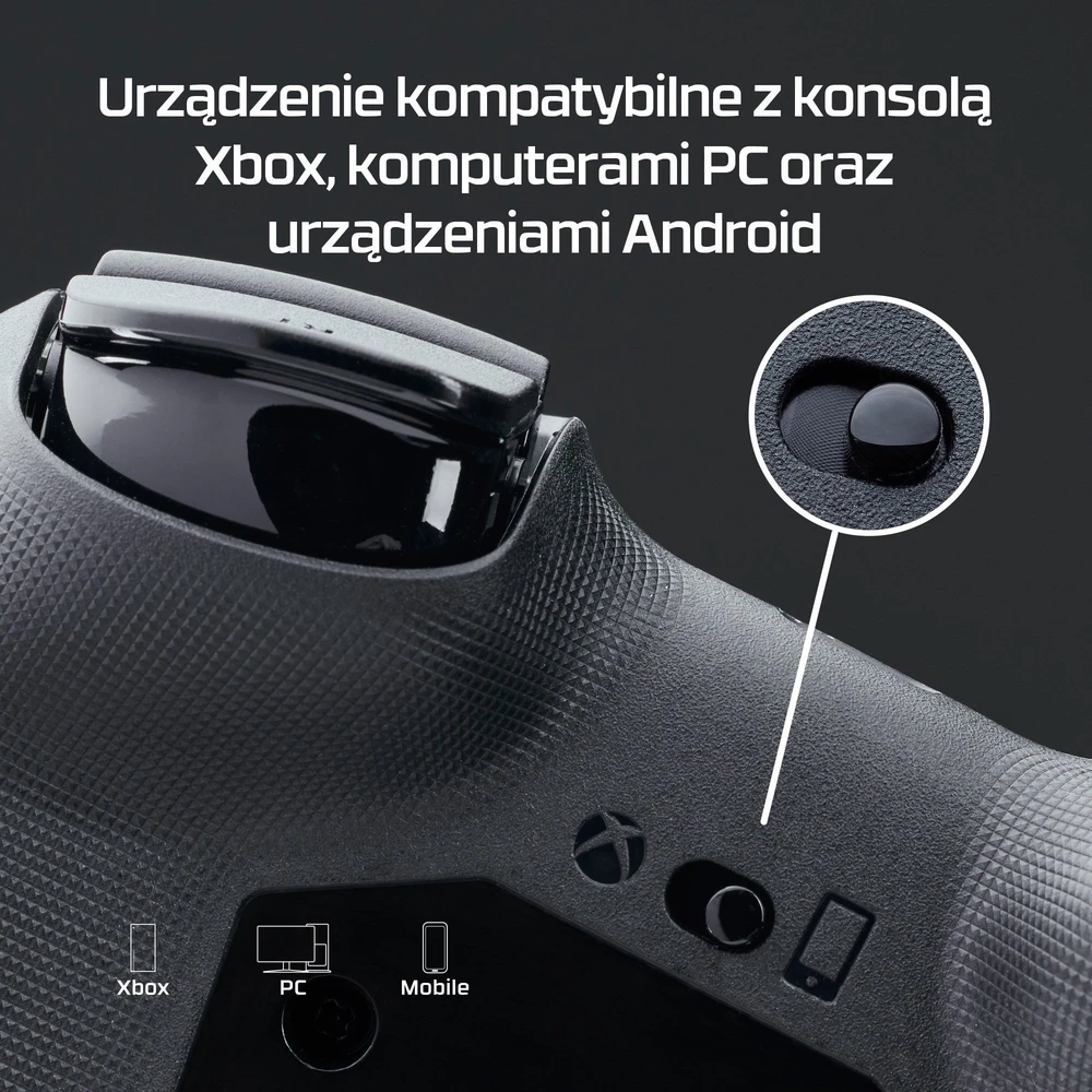 Hewlett Packard (HP) HyperX Clutch Tanto Mini laidinis žaidimų valdiklis – priedai konsolėms