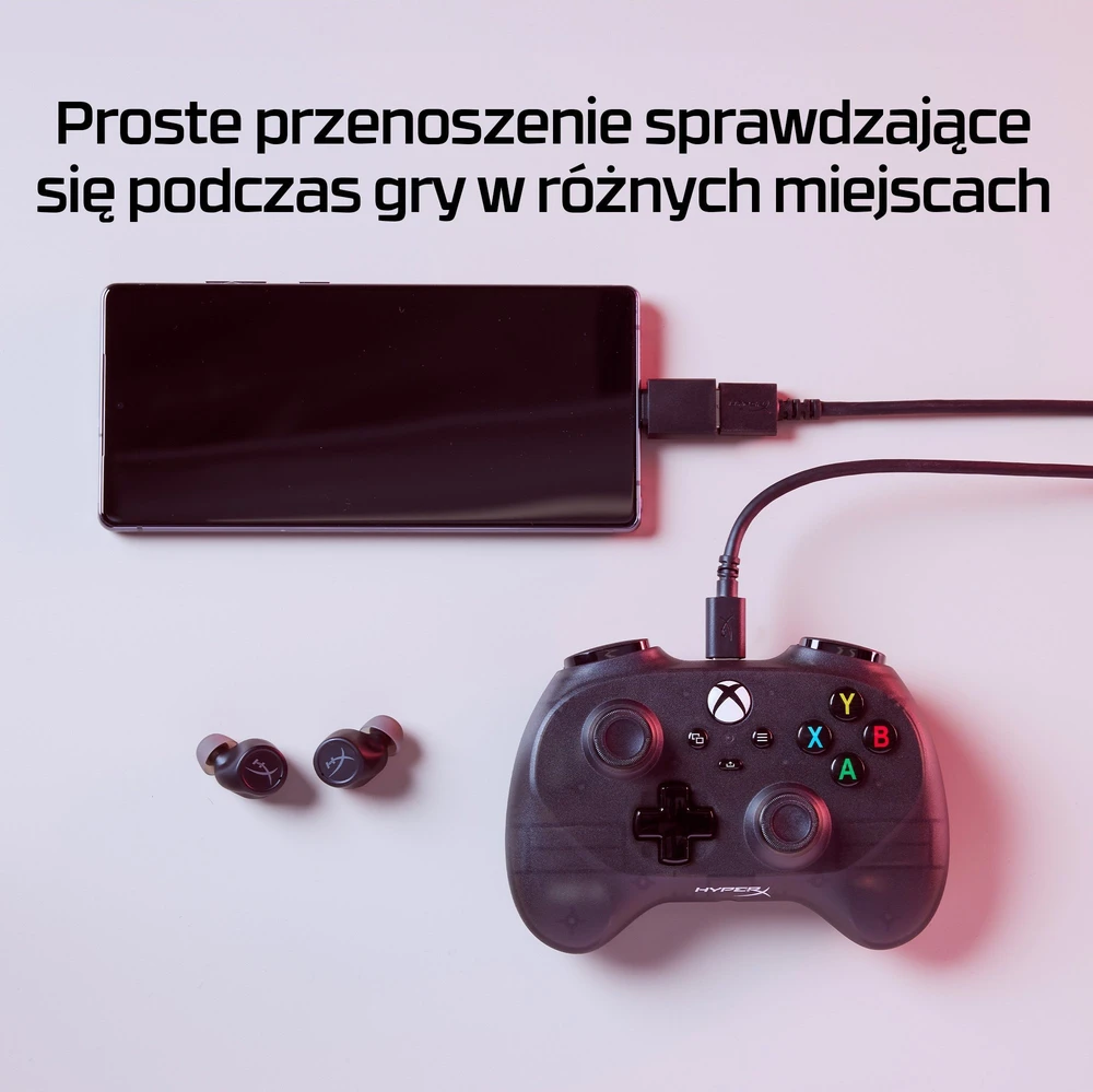Hewlett Packard (HP) HyperX Clutch Tanto Mini laidinis žaidimų valdiklis – priedai konsolėms