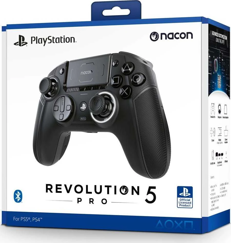 Nacon Revolution 5 Pro valdiklis (juodas)