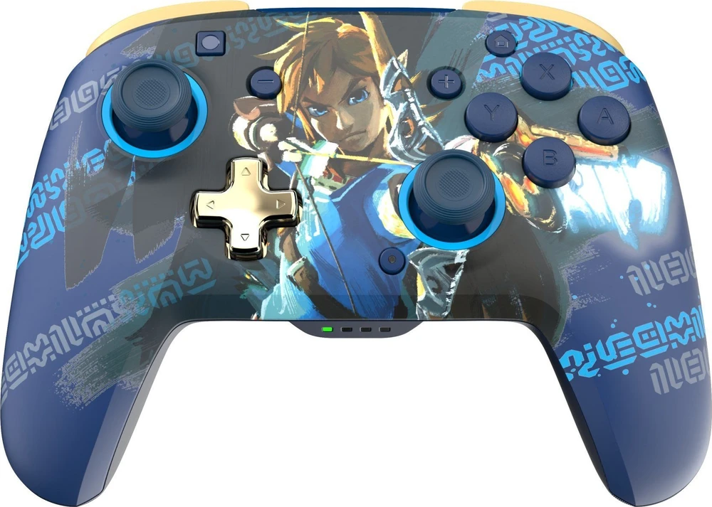 PDP Rematch Enhanced Belaidis valdiklis skirtas Nintendo Switch - Link Hero (Švytintis tamsoje)