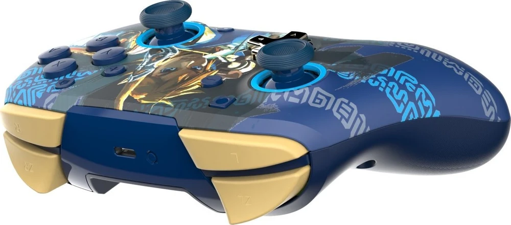 PDP Rematch Enhanced Belaidis valdiklis skirtas Nintendo Switch - Link Hero (Švytintis tamsoje)