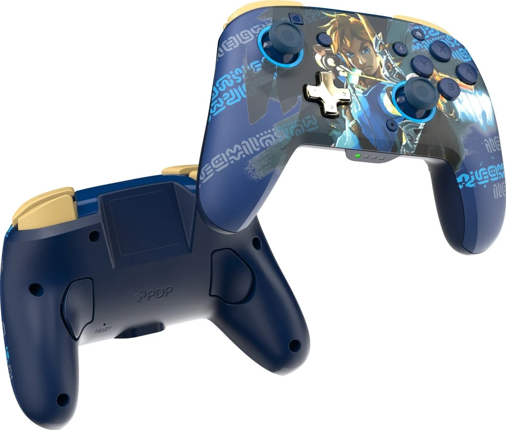 PDP Rematch Enhanced Belaidis valdiklis skirtas Nintendo Switch - Link Hero (Švytintis tamsoje)