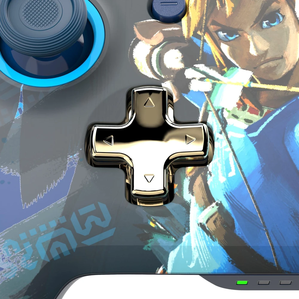 PDP Rematch Enhanced Belaidis valdiklis skirtas Nintendo Switch - Link Hero (Švytintis tamsoje)