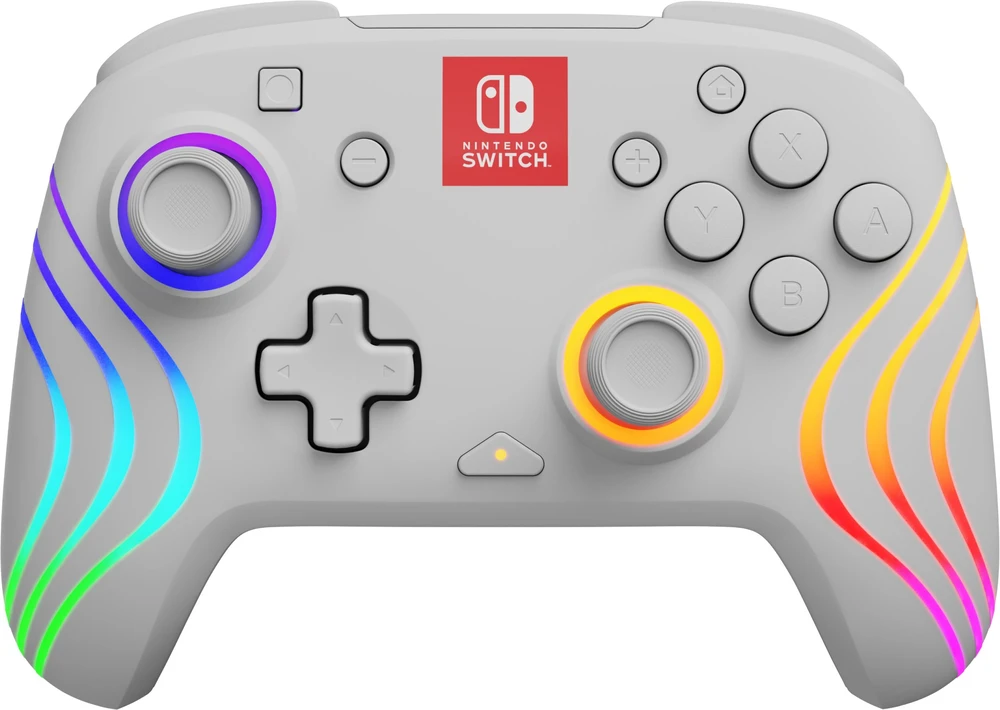 PDP belaidis valdiklis „Afterglow Wave Nintendo Switch“, baltas