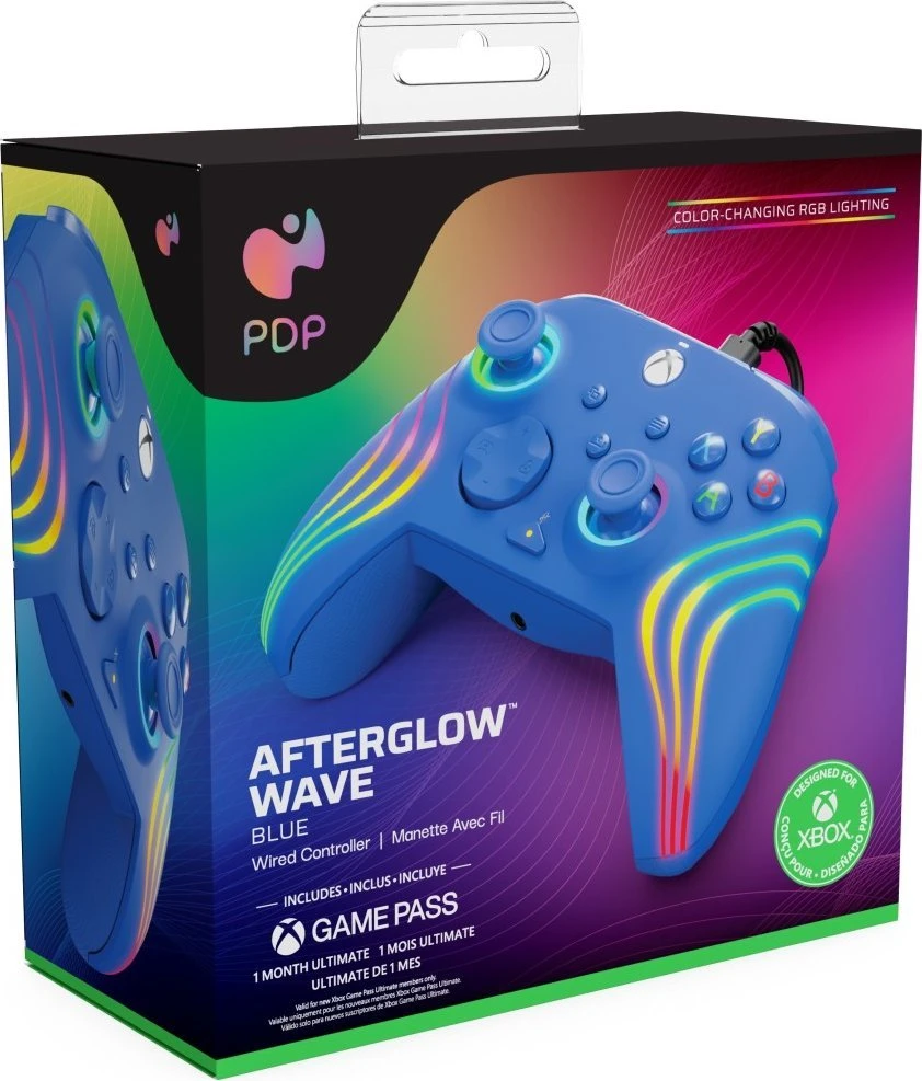 PDP Afterglow WAVE XS laidinis įklotas Mėlyna (049-024-BL)