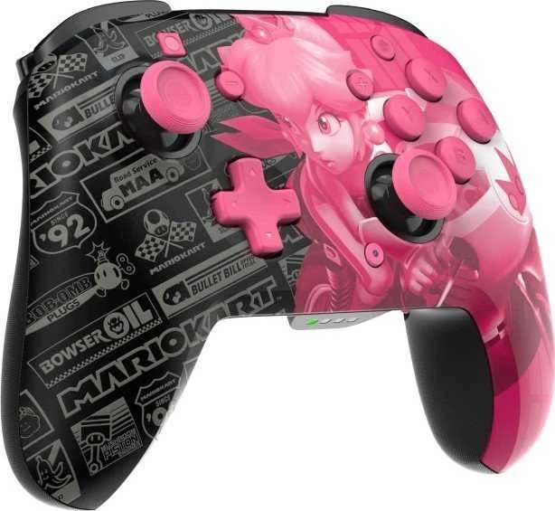 Sourcing PDP belaidis valdiklis Rematch Glow Nintendo Switch Grand Prix Peach | Tiekimas