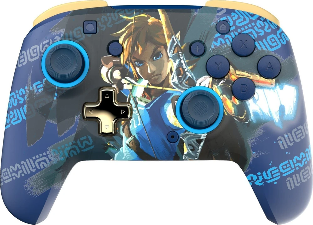 PDP Rematch Enhanced Belaidis valdiklis skirtas Nintendo Switch - Link Hero (Švytintis tamsoje)