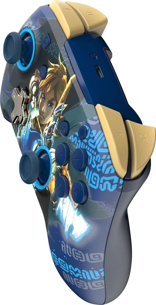 PDP Rematch Enhanced Belaidis valdiklis skirtas Nintendo Switch - Link Hero (Švytintis tamsoje)