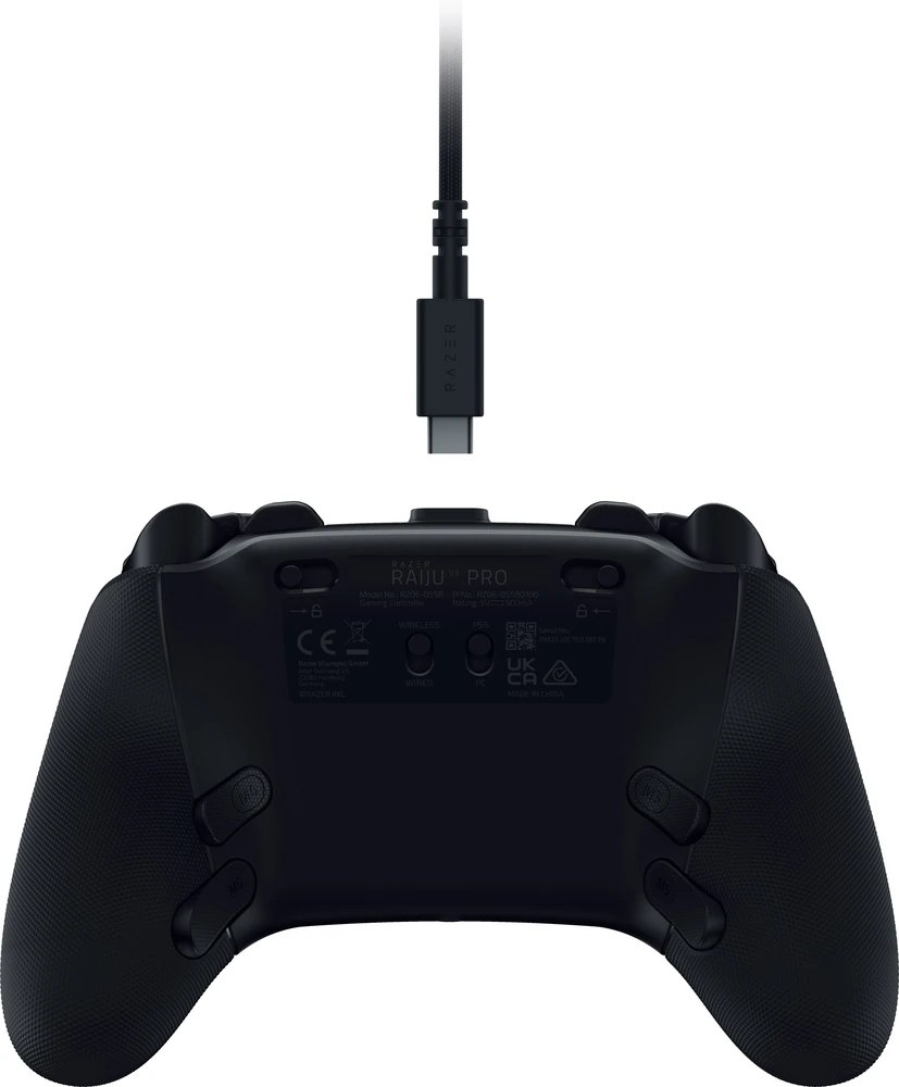 Razer Gaming Controller | Raiju V3 Pro for PS5 & PC | Juodas