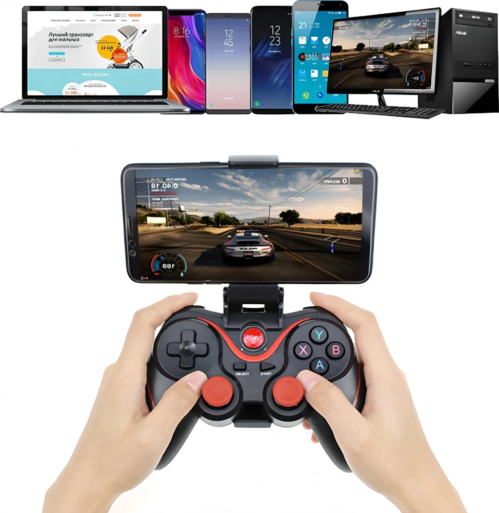Bezprzewodowy Belaidis žaidimų pultas, skirtas „Android“, „iOS“ ir „Bluetooth 4.0“ valdikliams -e075