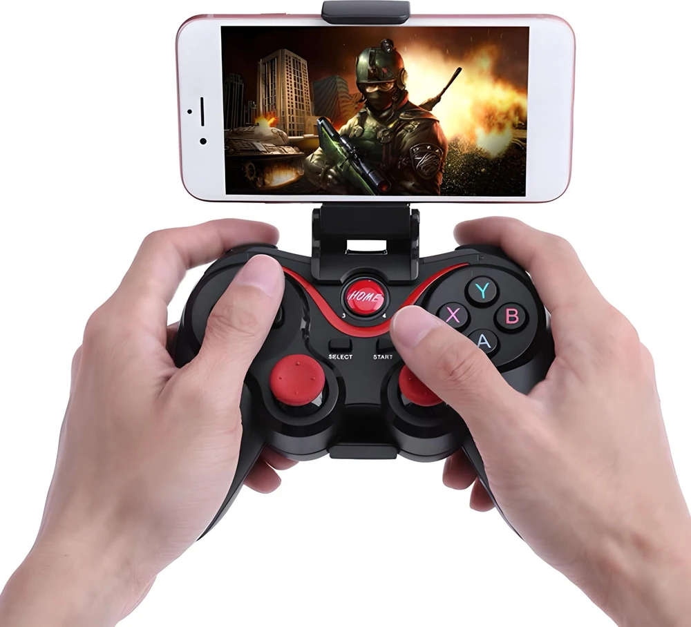 Bezprzewodowy Belaidis žaidimų pultas, skirtas „Android“, „iOS“ ir „Bluetooth 4.0“ valdikliams -e075