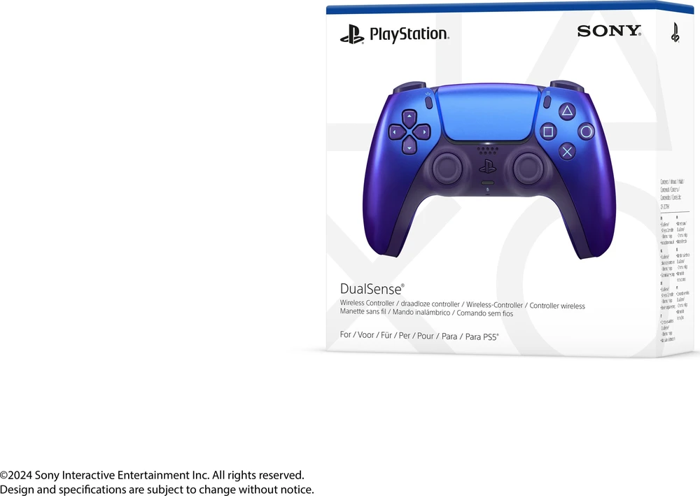 Belaidis valdiklis Sony PlayStation 5 DualSense žaidimų pultas, chromuotas, indigo spalvos