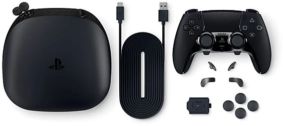 Sony Interaktyvūs pramoginiai žaidimai PS5 DualSense Edge valdiklis juodas Bluetooth/USB žaidimų pultas analoginis / skaitmeninis PlayStation 5