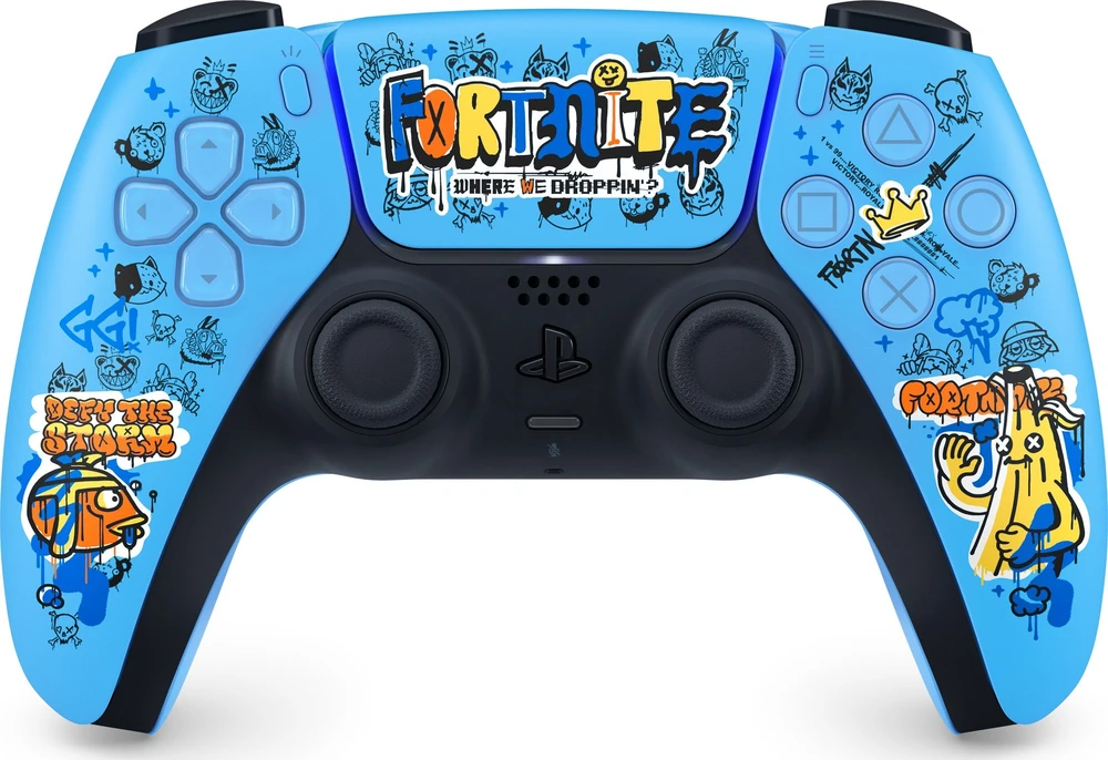 Žaidimų Valdiklis - Sony PlayStation 5 DualSense Belaidis Bluetooth USB Fortnite V2 Mėlynas