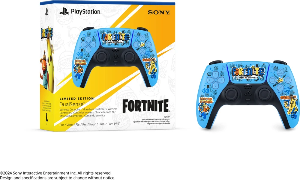 Žaidimų Valdiklis - Sony PlayStation 5 DualSense Belaidis Bluetooth USB Fortnite V2 Mėlynas