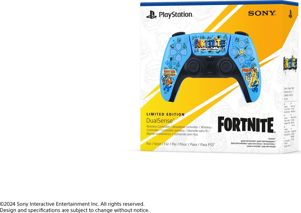 Žaidimų Valdiklis - Sony PlayStation 5 DualSense Belaidis Bluetooth USB Fortnite V2 Mėlynas