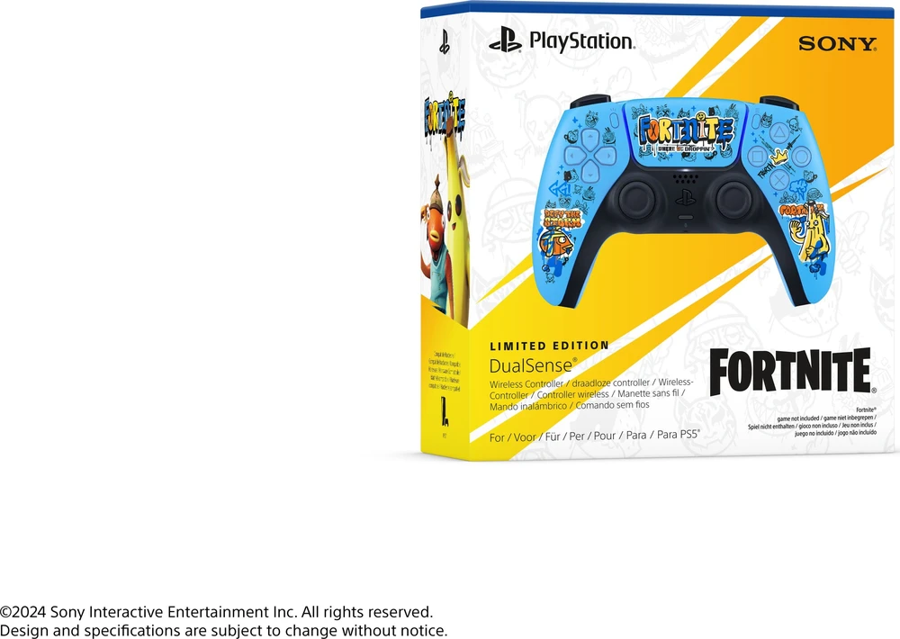 Žaidimų Valdiklis - Sony PlayStation 5 DualSense Belaidis Bluetooth USB Fortnite V2 Mėlynas
