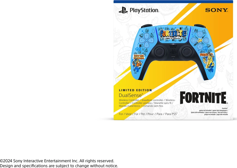 Žaidimų Valdiklis - Sony PlayStation 5 DualSense Belaidis Bluetooth USB Fortnite V2 Mėlynas