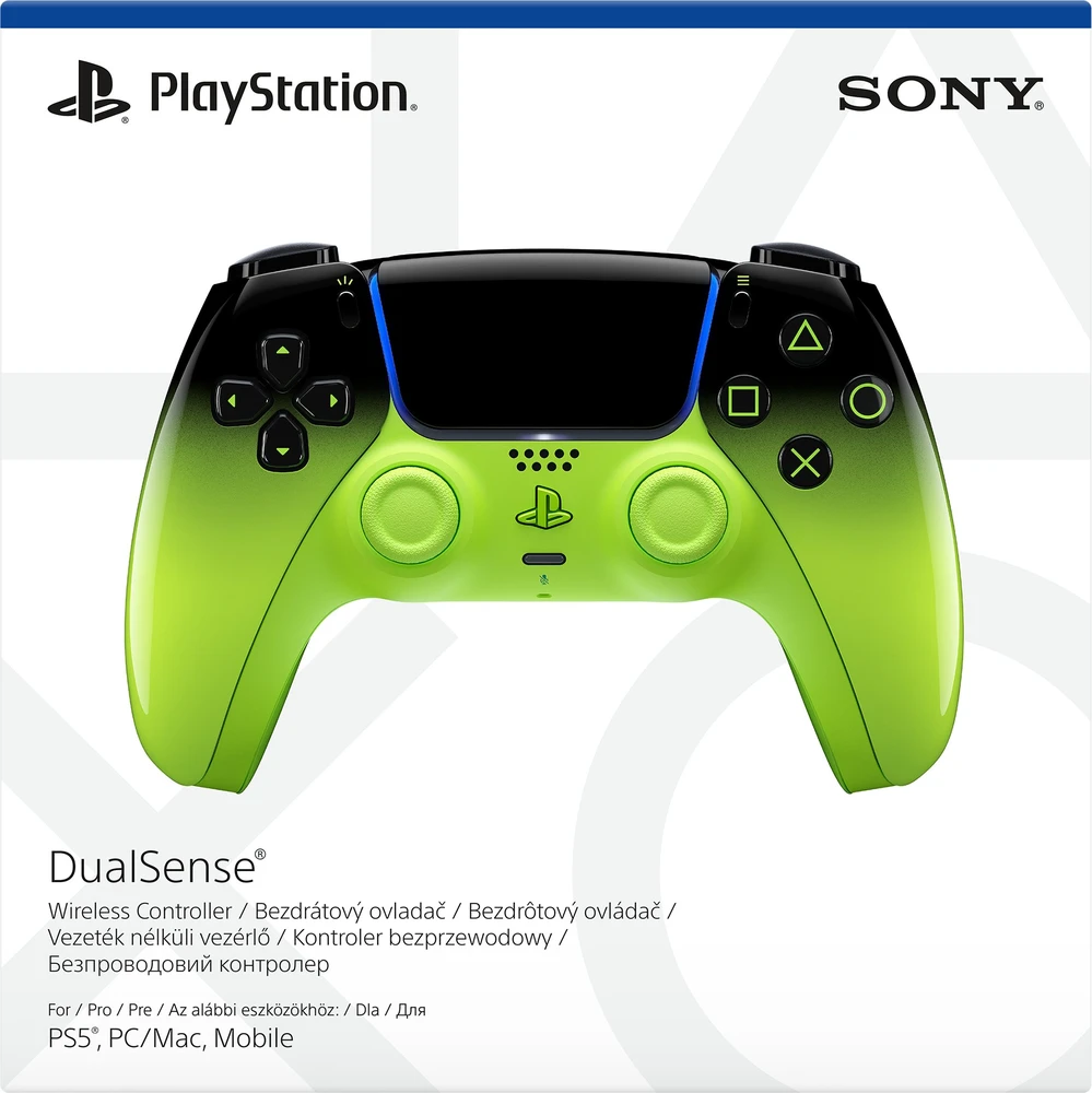 Sony Interactive Entertainment DualSense Juodas, Žalias Bluetooth/USB Gamepad Analogue / Digital PlayStation 5
