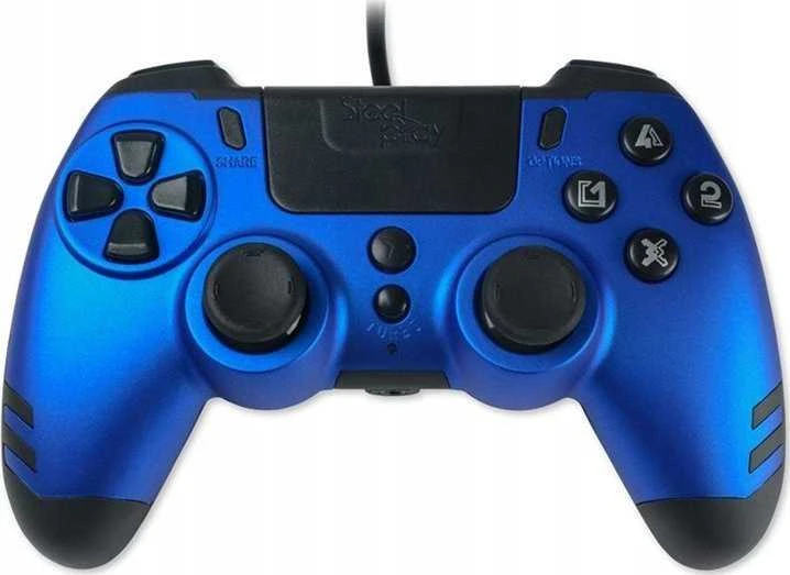 Nezatříděno „Pixminds LEXIP X STEELPLAY Slim Pack“ laidinis valdiklis, Sapphire Mėlyna, daugiaspalvis