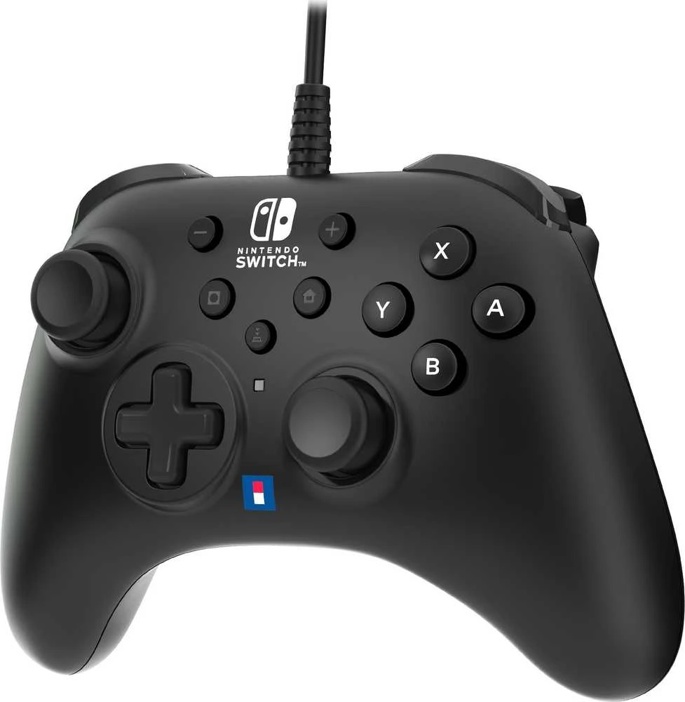 HORI Horipad Turbo laidinis valdiklis Nintendo Switch (Juodas)