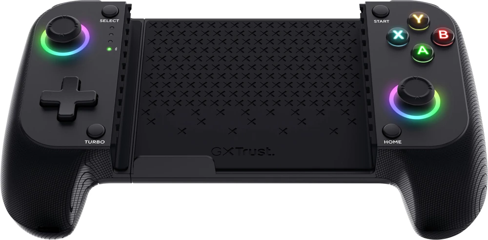 „Trust GXT 735 Mylox Juodas“ „Bluetooth“ žaidimų pultas, analoginis / skaitmeninis, skirtas „Android“, „iOS“