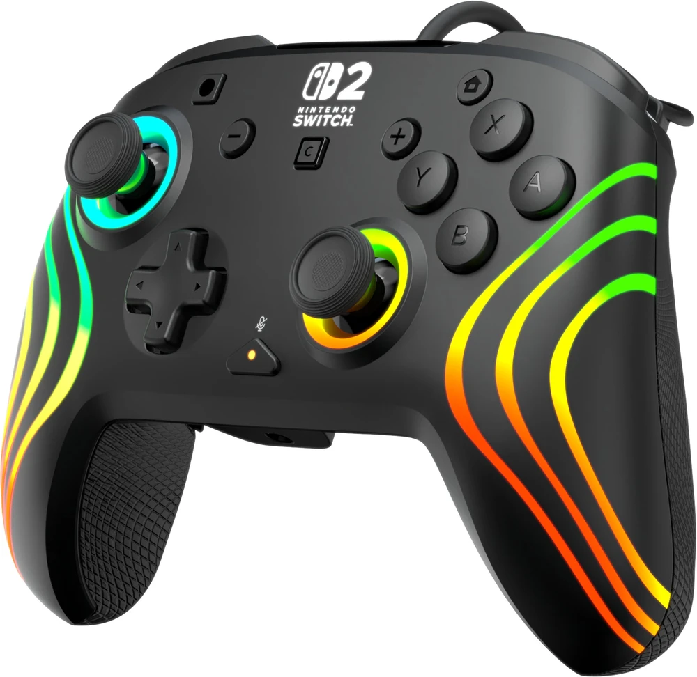 Turtle Beach Afterglow Wave laidinis žaidimų valdiklis | Juodas | Switch 2