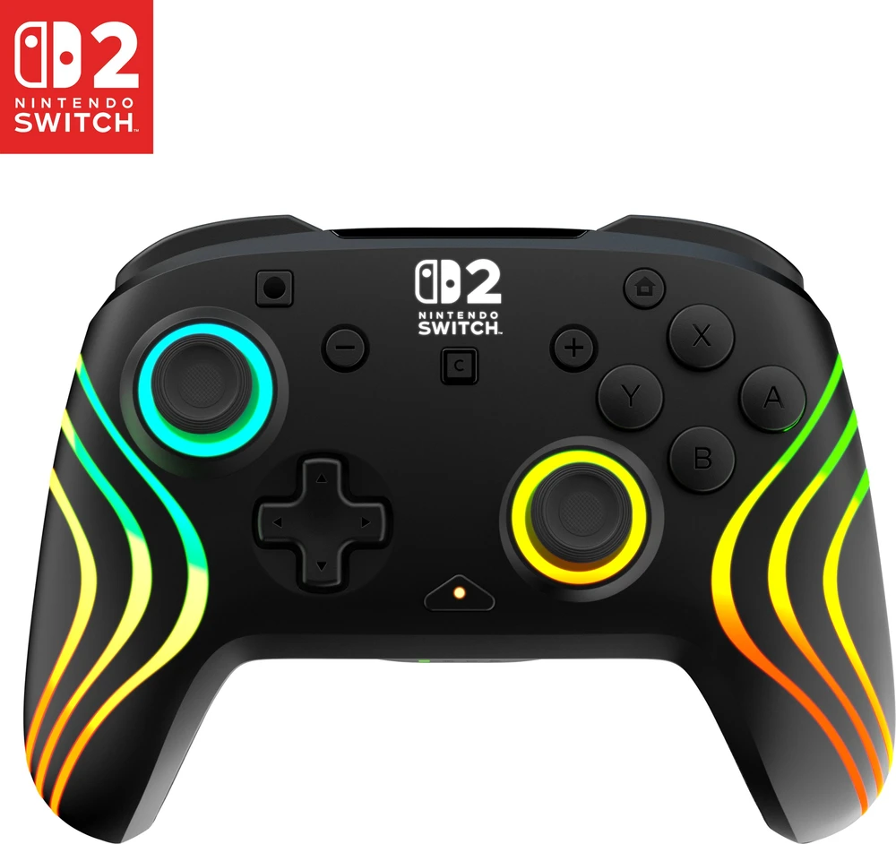 Turtle Beach Afterglow Wave belaidis žaidimų pultelis | Juodas | Switch 2