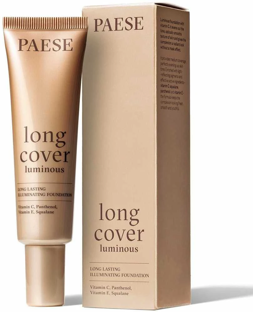 Paese Ilgai dengiantis švytintis makiažo pagrindas 0.5 Ivory 30ml