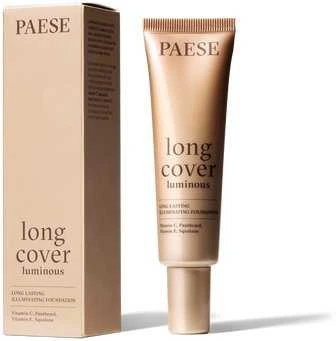 Paese Ilgai dengiantis šviesinantis makiažo pagrindas 1.5 rusvai gelsvas 30ml