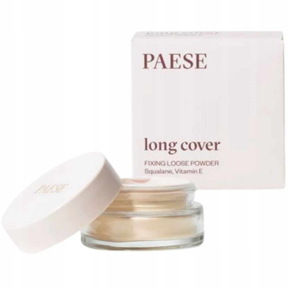 Paese Long Cover Fixing Loose Powder Light rusvai gelsvas, 6 g