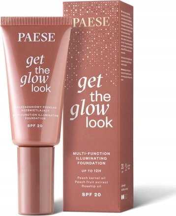 Paese Get The Glow Look Multi-function Illuminating Foundation 2N Sand rusvai gelsvas, 30 ml