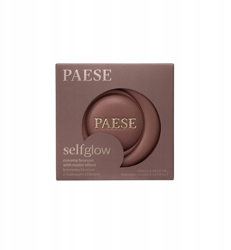 Paese Selfglow kreminė bronzer su matowym efektem 01 Velvet Tan 8g