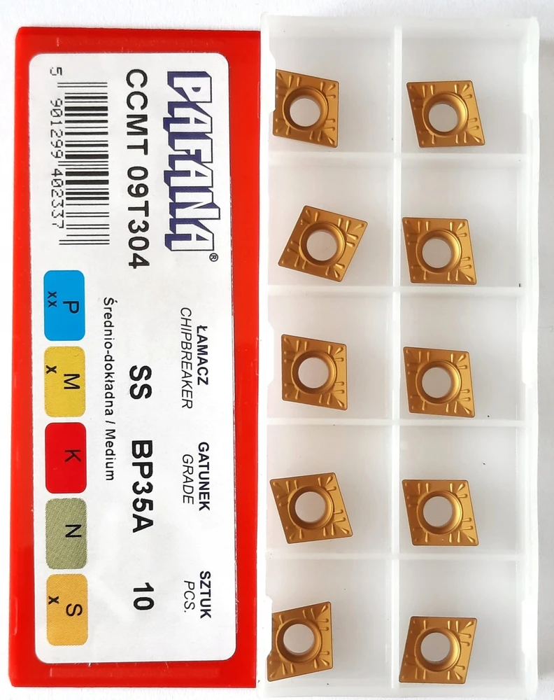 Pafana CCMT 09T304 SS BP35A plokštelė