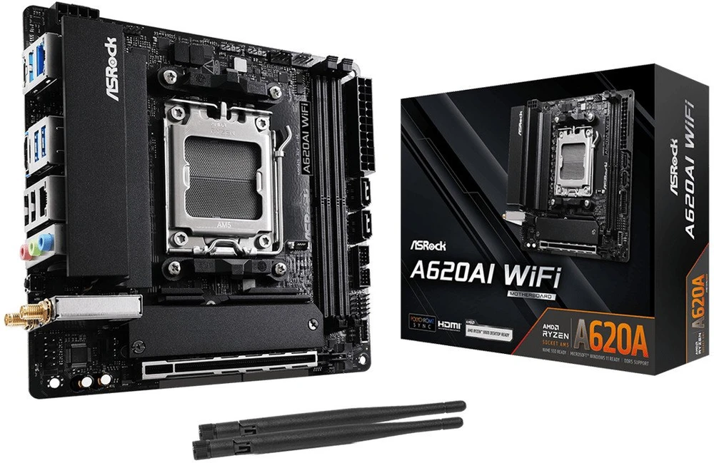Asrock A620AI WiFi AMD A620A Socket AM5 mini ITX
